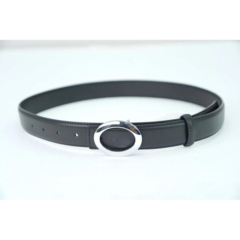 Thắt lưng bản nhỏ 3CM khoá đồng cao cấp unisex-B07