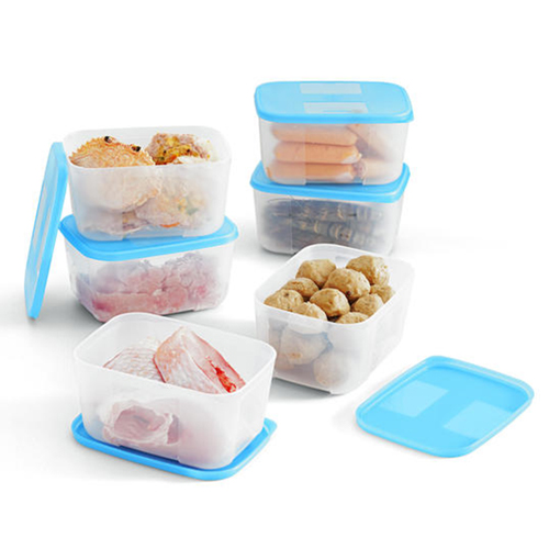 Bộ Hộp Trữ Đông Tupperware Freezermate 650ml - 6 hộp