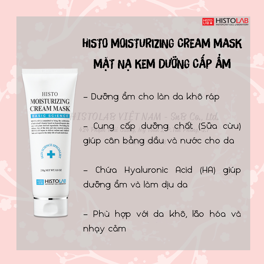 MẶT NẠ KEM DƯỠNG ẨM MOISTURIZING CREAM MASK