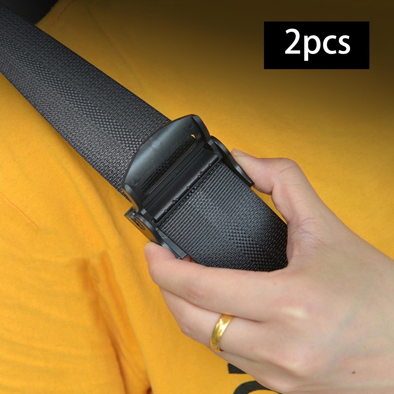 Car Automobile Seat Belt Clip Stopper Adjuster Comfortable Durable