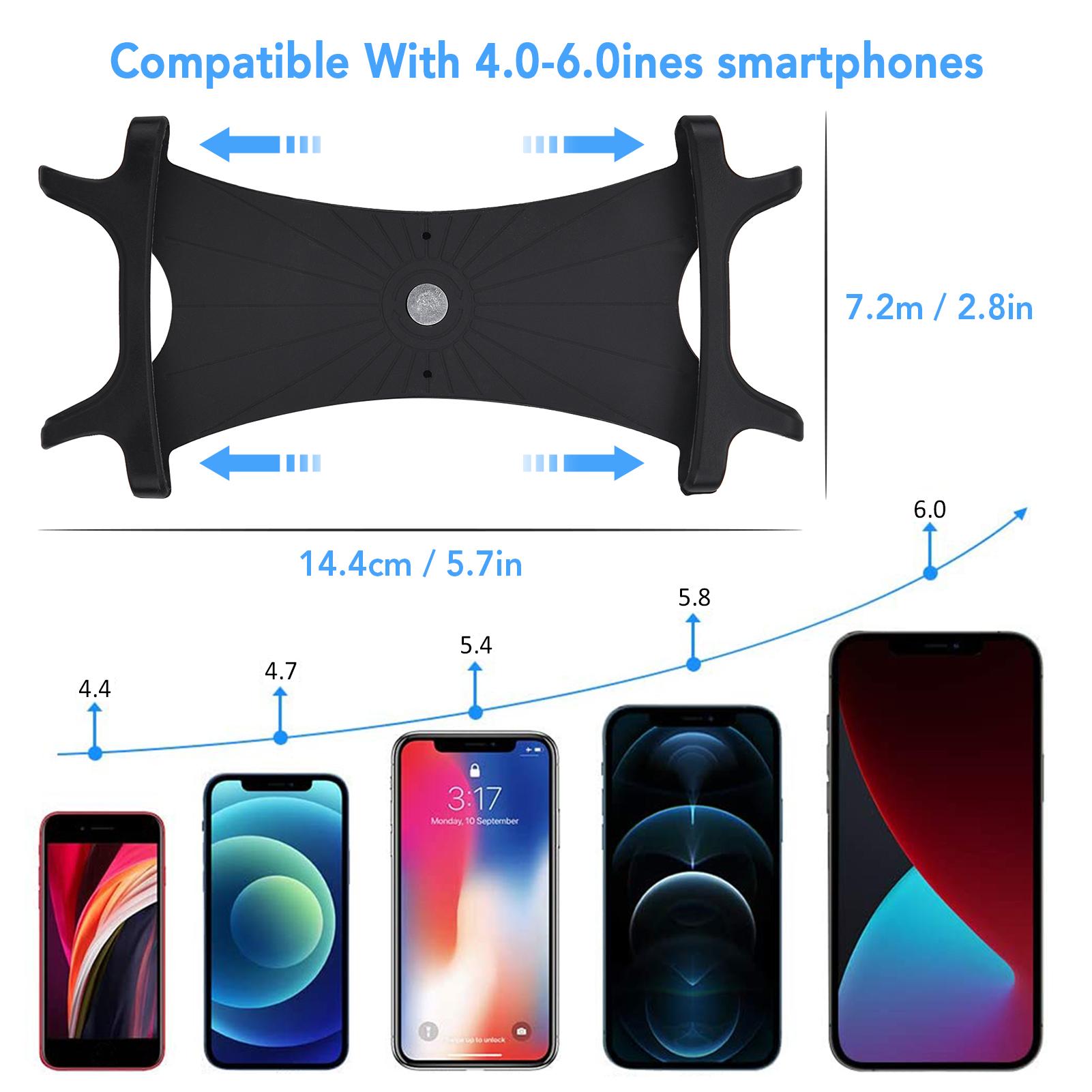 Giá đỡ điện thoại di động có thể xoay 360 °
