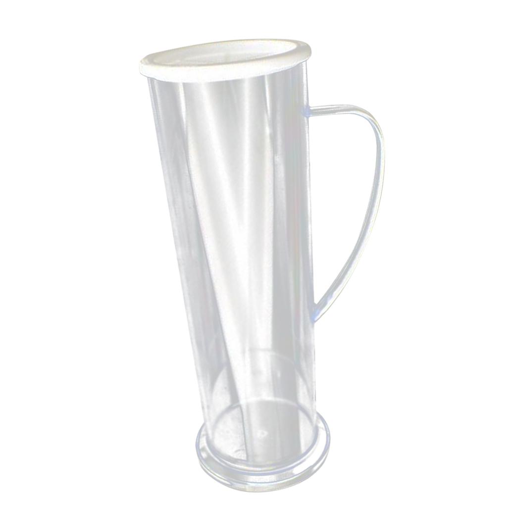 Spaghetti Noodle Jar Pasta Cup Transparent Cup Plastic with Filter Lid