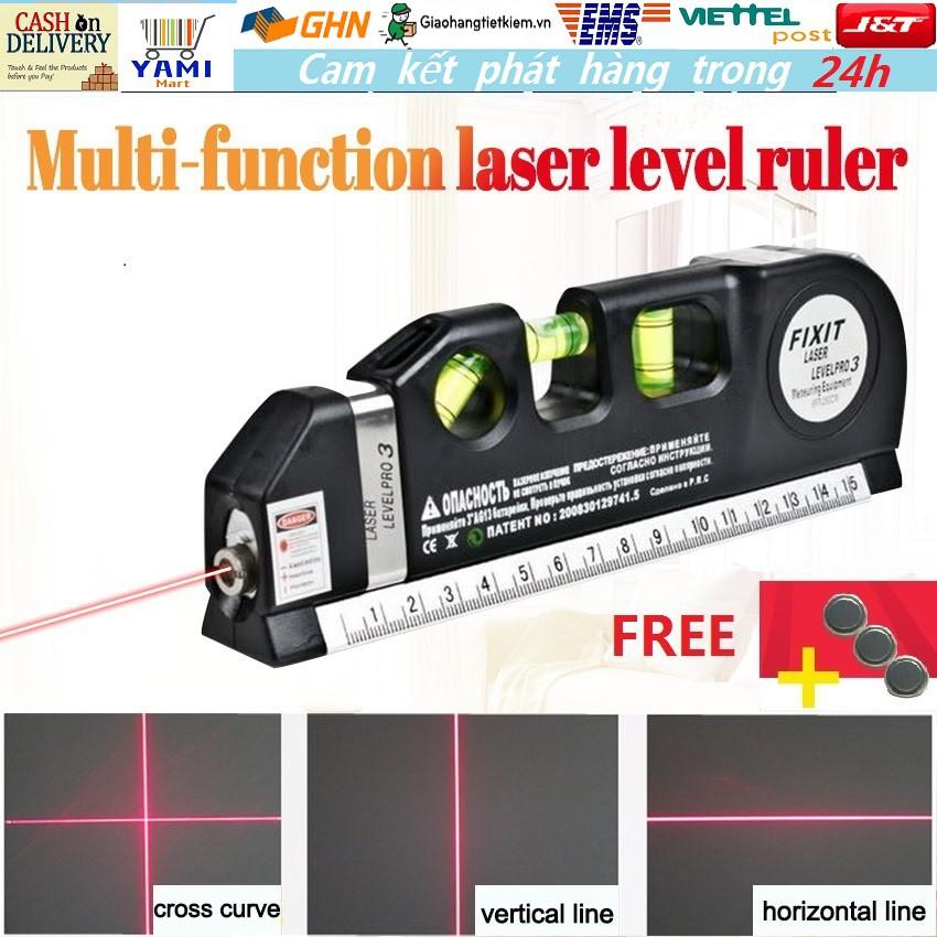 【Có hàng sẵn】Thước Ni vô laser đa năng