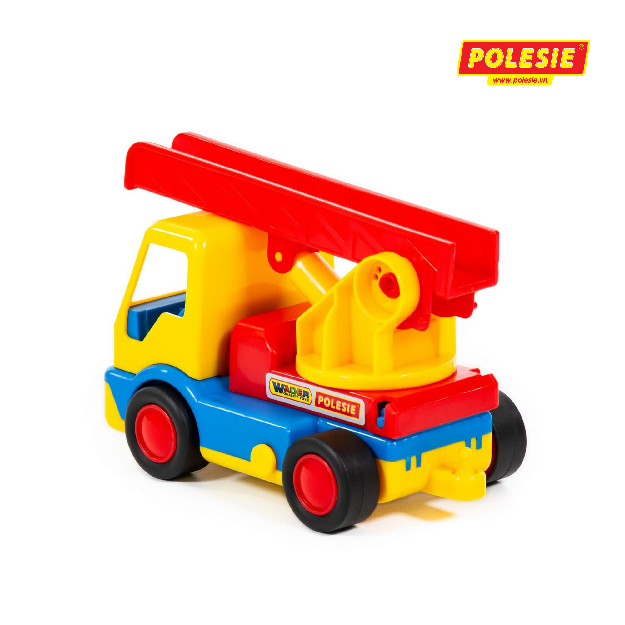 Xe cứu hỏa đồ chơi Polesie 38166 - Hàng Chính Hãng Nhập Khẩu Châu Âu