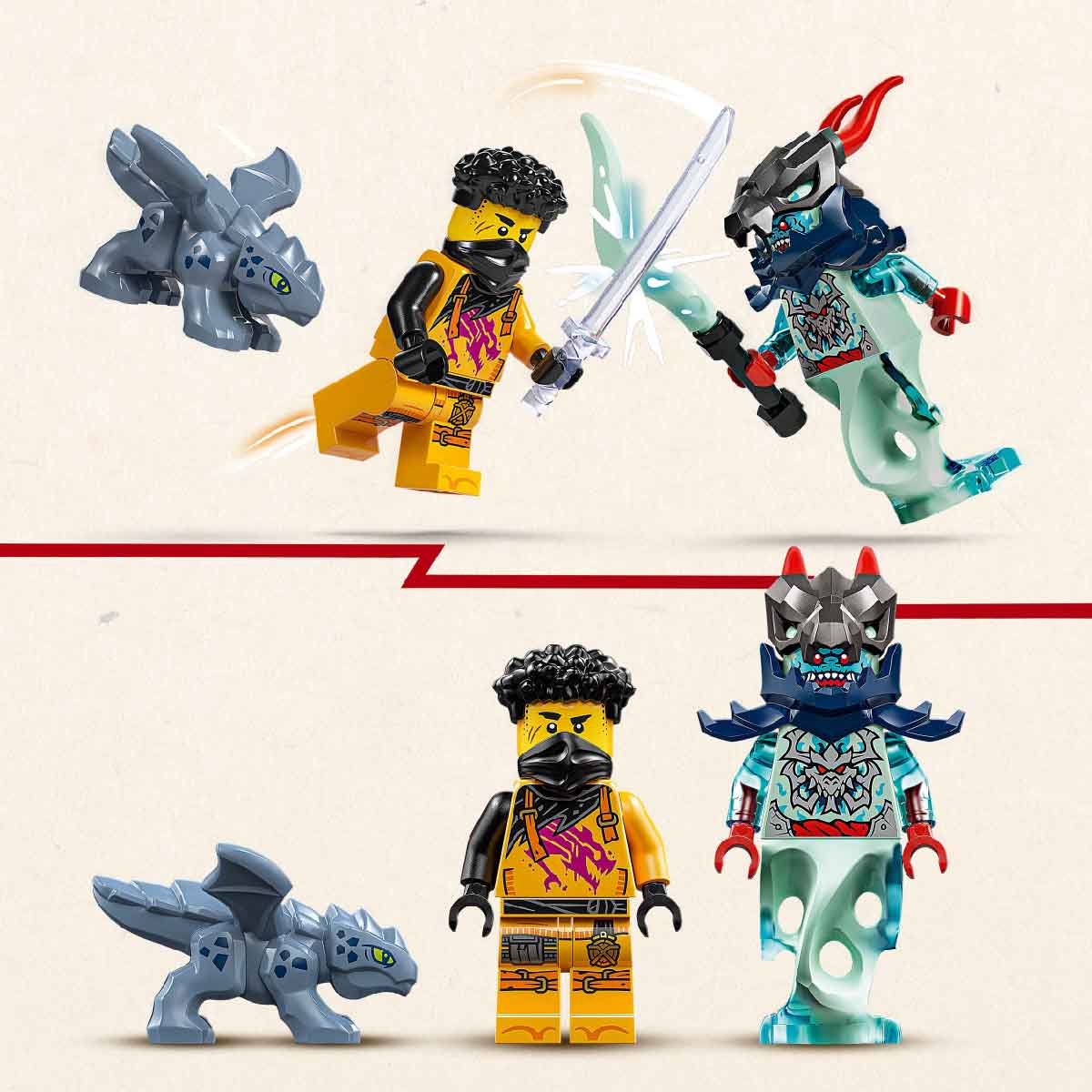 Đồ Chơi Lắp Ráp Chiến Giáp Spinjitzu Của Arin LEGO NINJAGO 71839 (213 chi tiết)