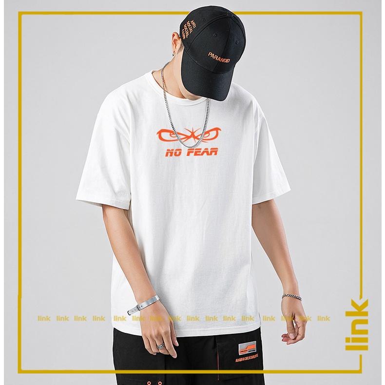 Áo dáng rộng NO FEAR ngầu trước ngực tay lỡ unisex