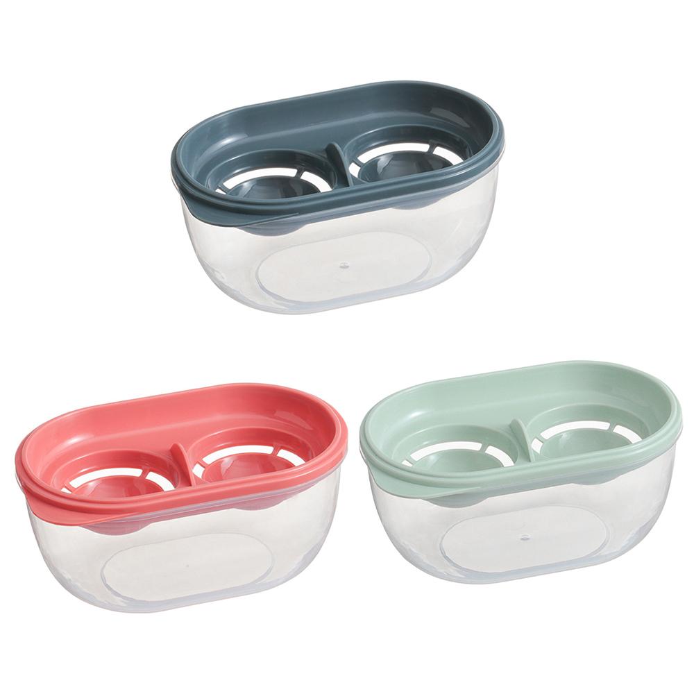 Máy tách lòng trắng trứng 2 ngăn Được làm từ nhựa PP cao cấp