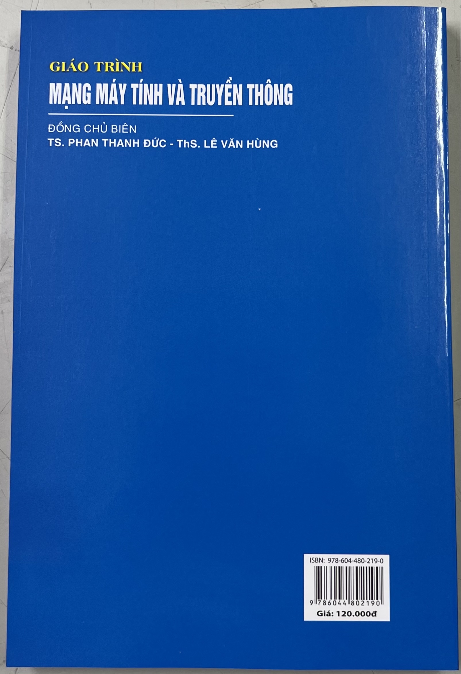 Sách - Giáo trình Mạng máy tính và truyền thông