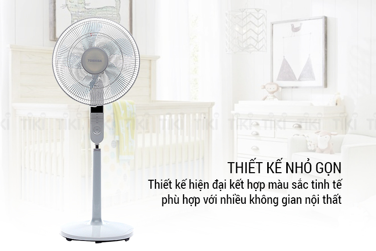 Quạt đứng Toshiba F- LSA20VN - Xám - Hàng chính hãng