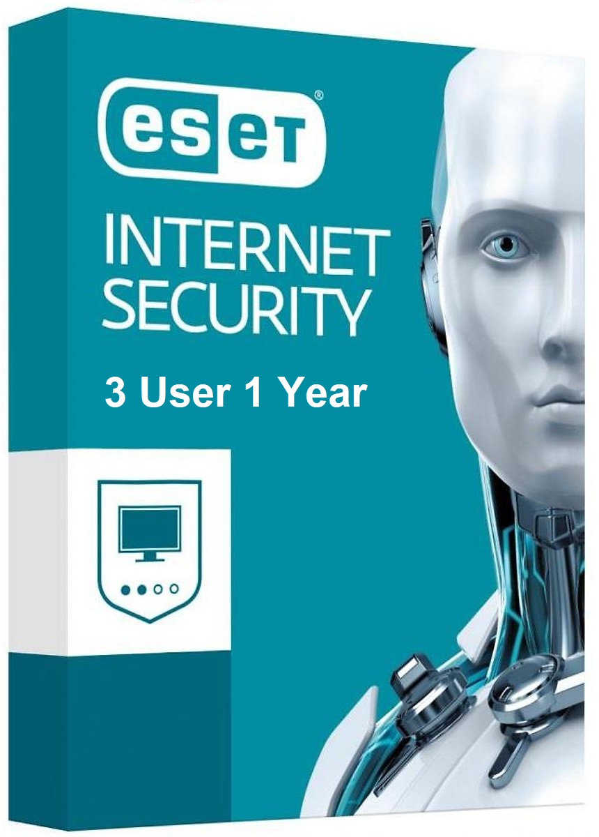 Phần mềm ESET INTERNET SECURITY 3 User 1 Year - Bản quyền 3 Máy/1 Năm - Hàng chính hãng - Online