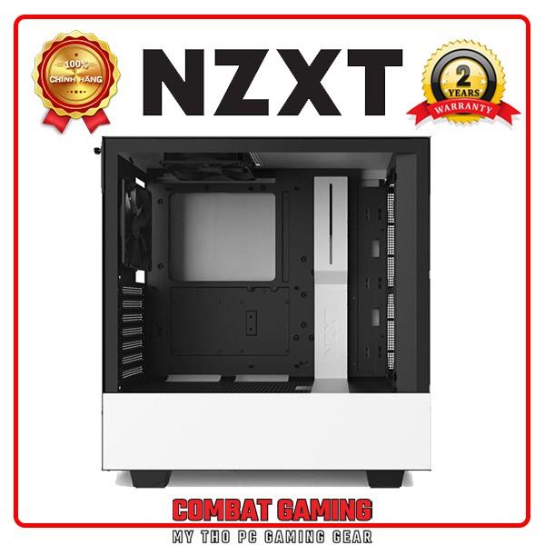 Vỏ CASE NZXT H510 MATTE (Mid Tower/Màu Trắng) - Hàng Chính Hãng