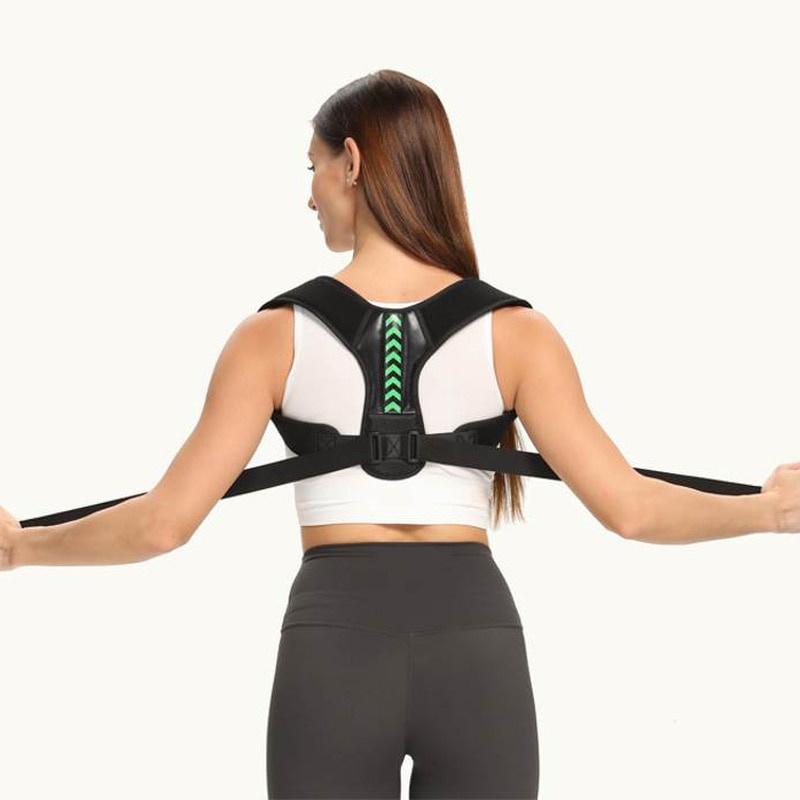 Adjustable Back Shoulder Posture Corrector Belt Clavicle Spine Support Reshape Body Home Office Sport Upper Back Neck Brace