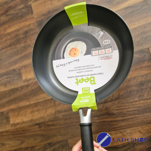 Chảo Beet Chống Dính LocknLock Bằng Nhôm LED4303 - Có Thể Sử Dụng Bếp Từ, Bếp Gas, Bếp Hồng Ngoại - 30cm - Màu Xanh Lá -Hàng chính Hãng