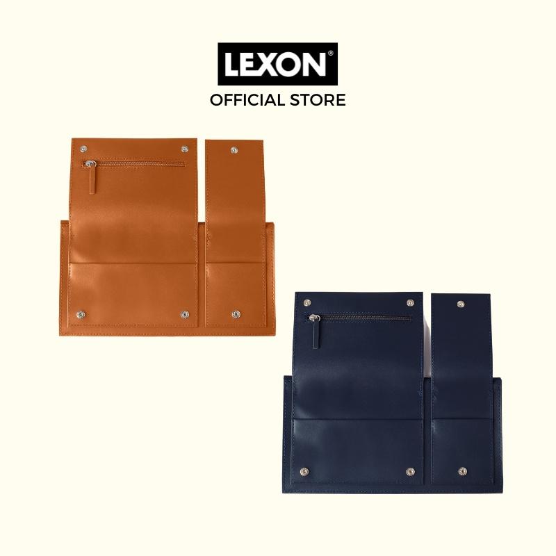 Ví da du lịch LEXON nhỏ gọn nhiều ngăn - FLAT TRAVEL WALLET - Hàng chính hãng