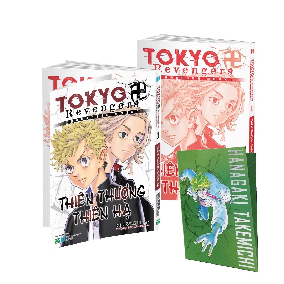 Tokyo Revengers Character Book - 1 - Bản đặc biệt nguyên seal full quà