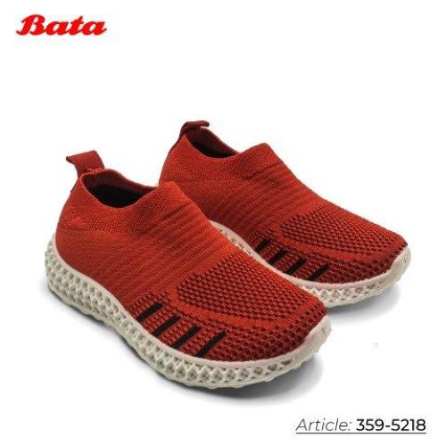 Giày sneaker trẻ em Thương hiệu Bata màu đỏ 359-5218