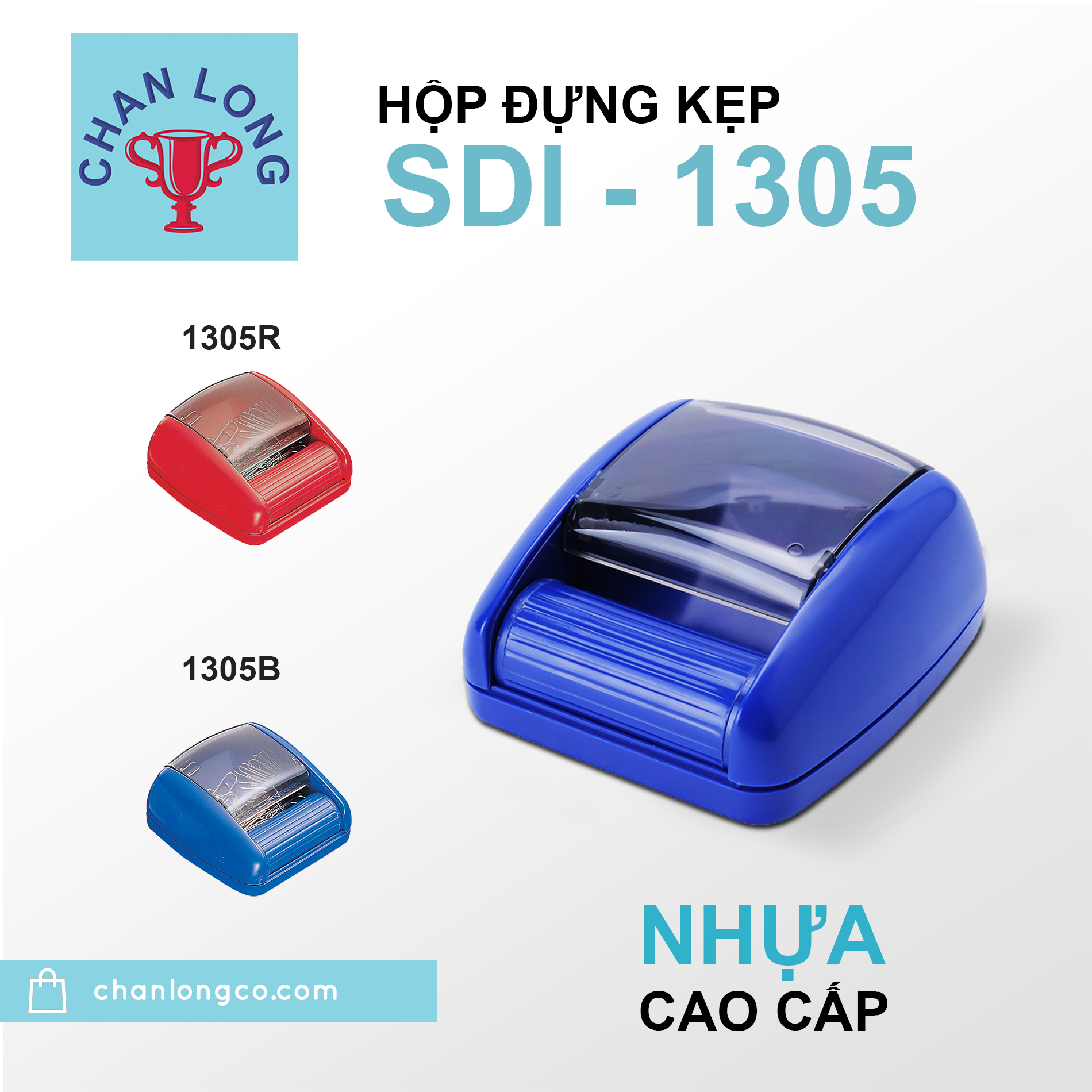 Hộp đựng kẹp cao cấp SDI 1305
