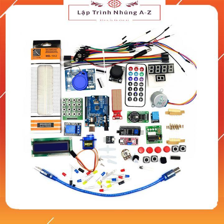 [Lập Trình Nhúng A-Z][G24] Bộ Kit Arduino Uno R3 Có Hộp Nhựa