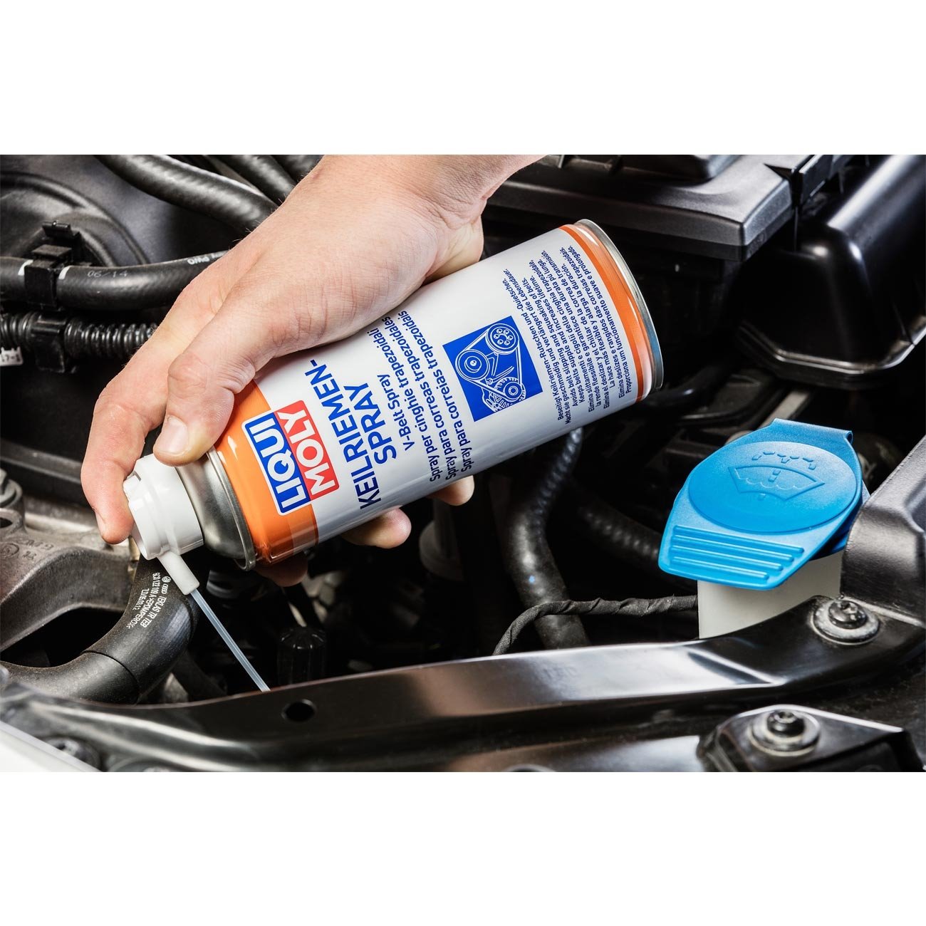 Bảo dưỡng dây cuaroa V-Belt Spray Liqui Moly 4085 (400ml)