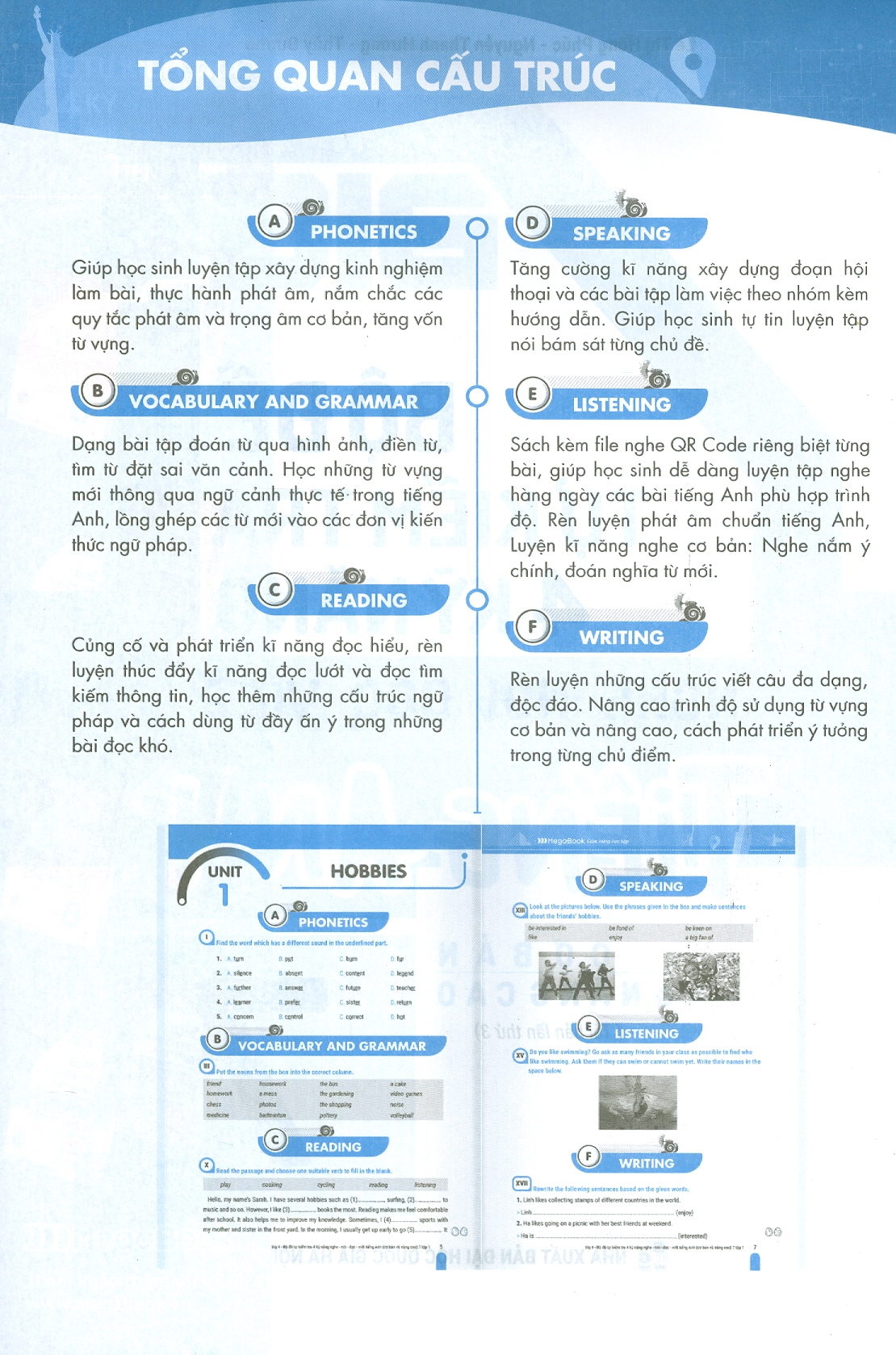 Big 4 - Bộ Đề Tự Kiểm Tra 4 Kỹ Năng Nghe - Nói - Đọc - Viết Tiếng Anh Cơ Bản Và Nâng Cao Lớp 7 - Tập 1