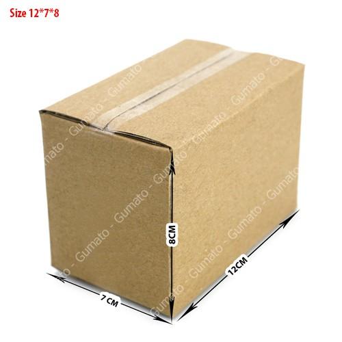 Hộp giấy P19 size 12x7x8 cm, thùng carton gói hàng Everest