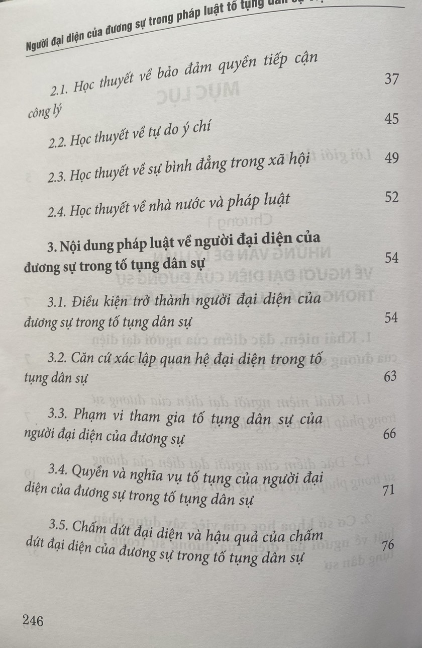 Người Đại Diện Của Dương Sự Trong Pháp Luật Tố Tụng Dân Sự Việt Nam