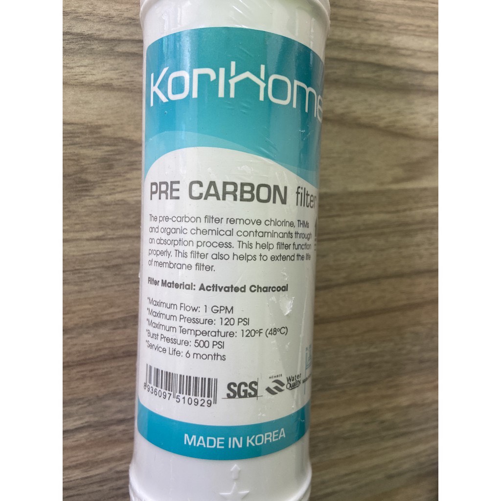 LÕI LỌC THÔ PRE CARBON KORIHOME