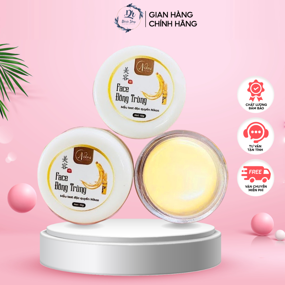 Kem face đông trùng Nicos 10g