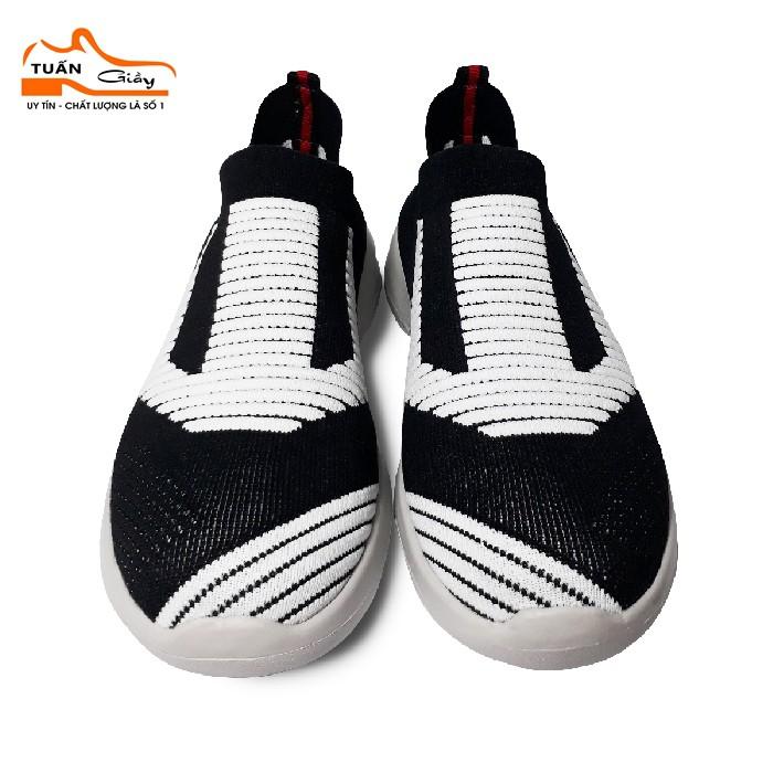 GIÀY SNEAKER THỂ THAO CỔ CHUN NAM NỮ - D01