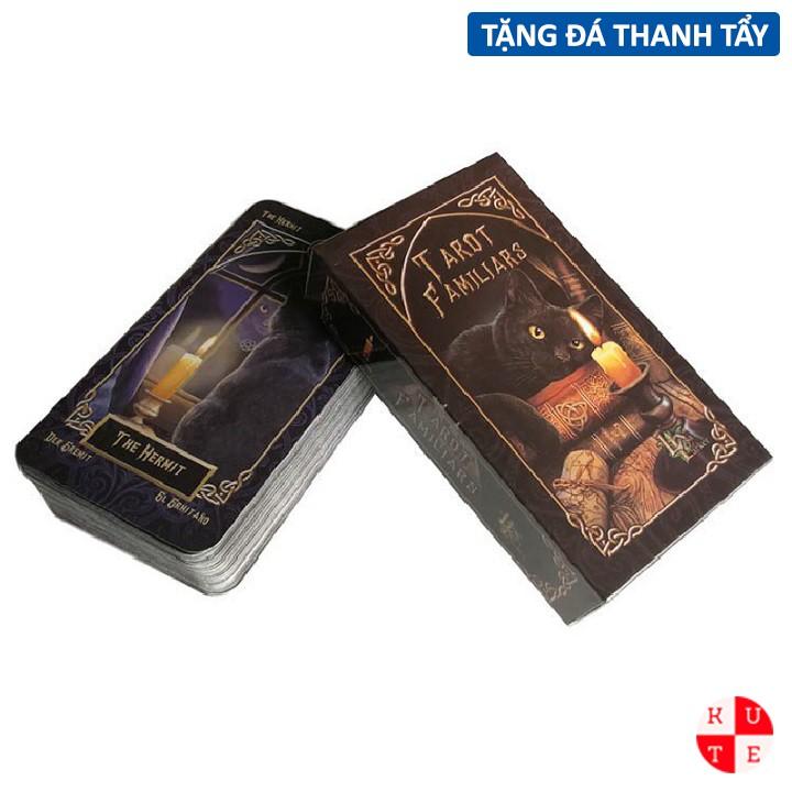 Bài Tarot Familiars 78 Lá Bài Tặng File Tiếng Anh Và Đá Thanh Tẩy