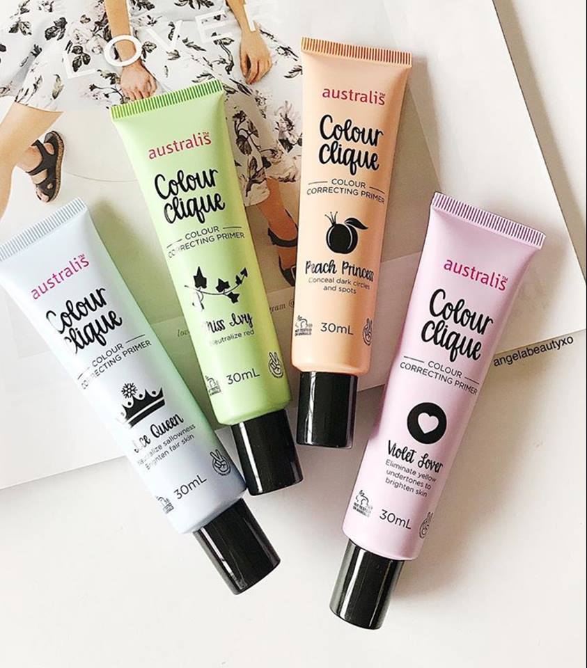 Kem Lót Hiệu Chỉnh Màu Da Colour Clique CC Primer Australis Úc 30ml