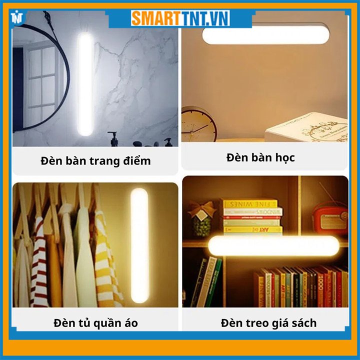 Đèn led cảm ứng tích điện 4000mah dán tường tiện dụng đa năng GB7 cao cấp