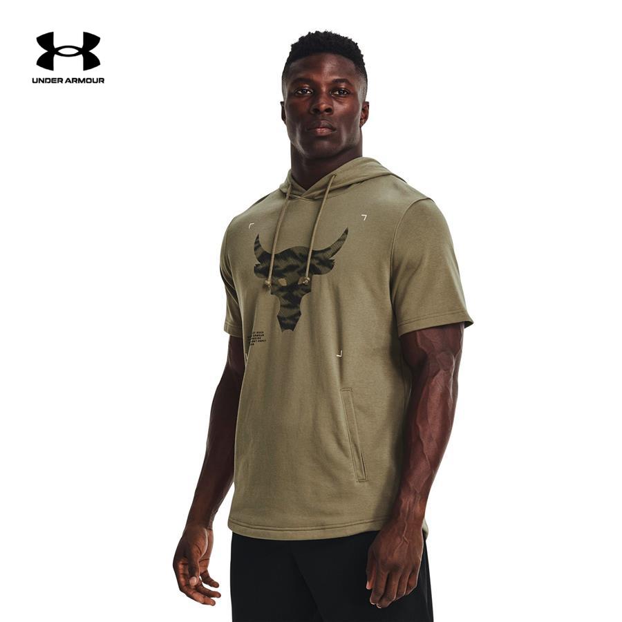Áo thun tay dài thể thao nam Under Armour Project Rock Terry - 1370465-361