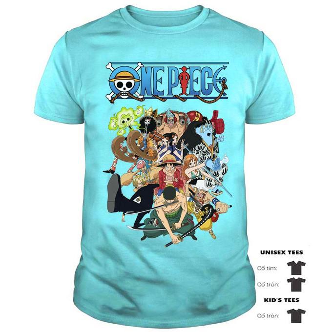ÁO THUN ĐẢO HẢI TẶC ONE PIECE SIÊU HOT | HÀNG BAO ĐẸP | ONE PIECE TSHIRT