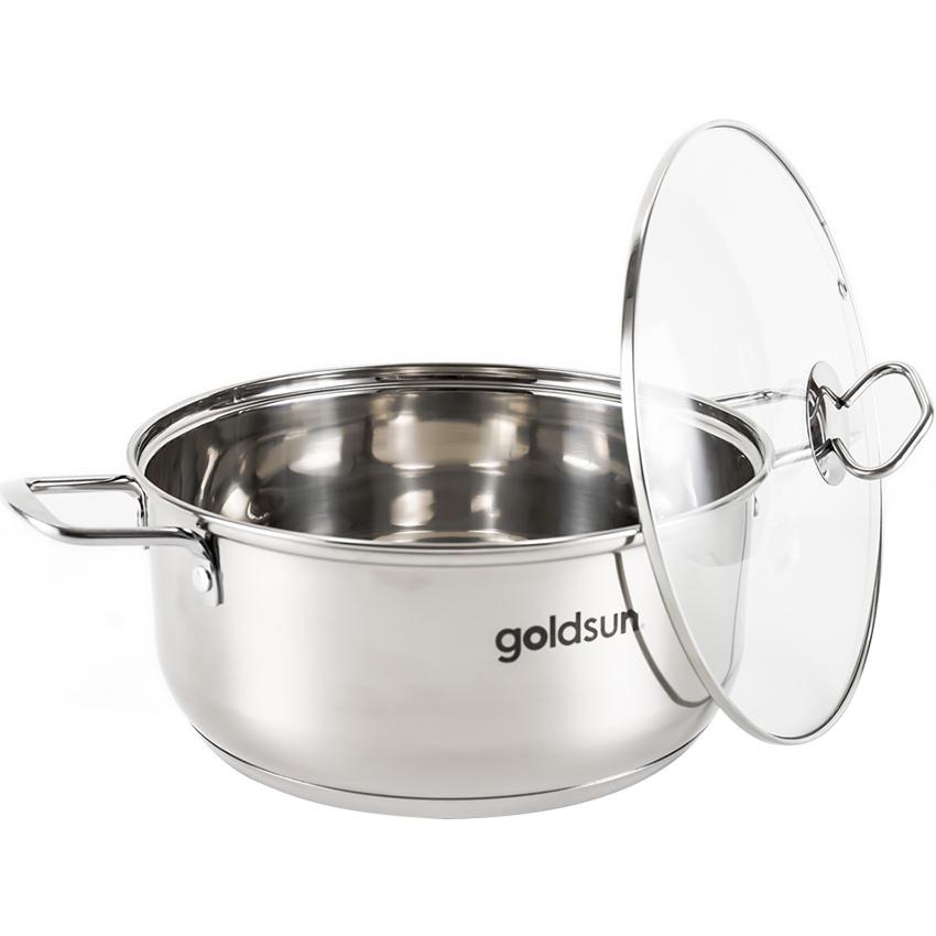 Bộ nồi inox 3 đáy Goldsun GPS1700 - Hàng chính hãng