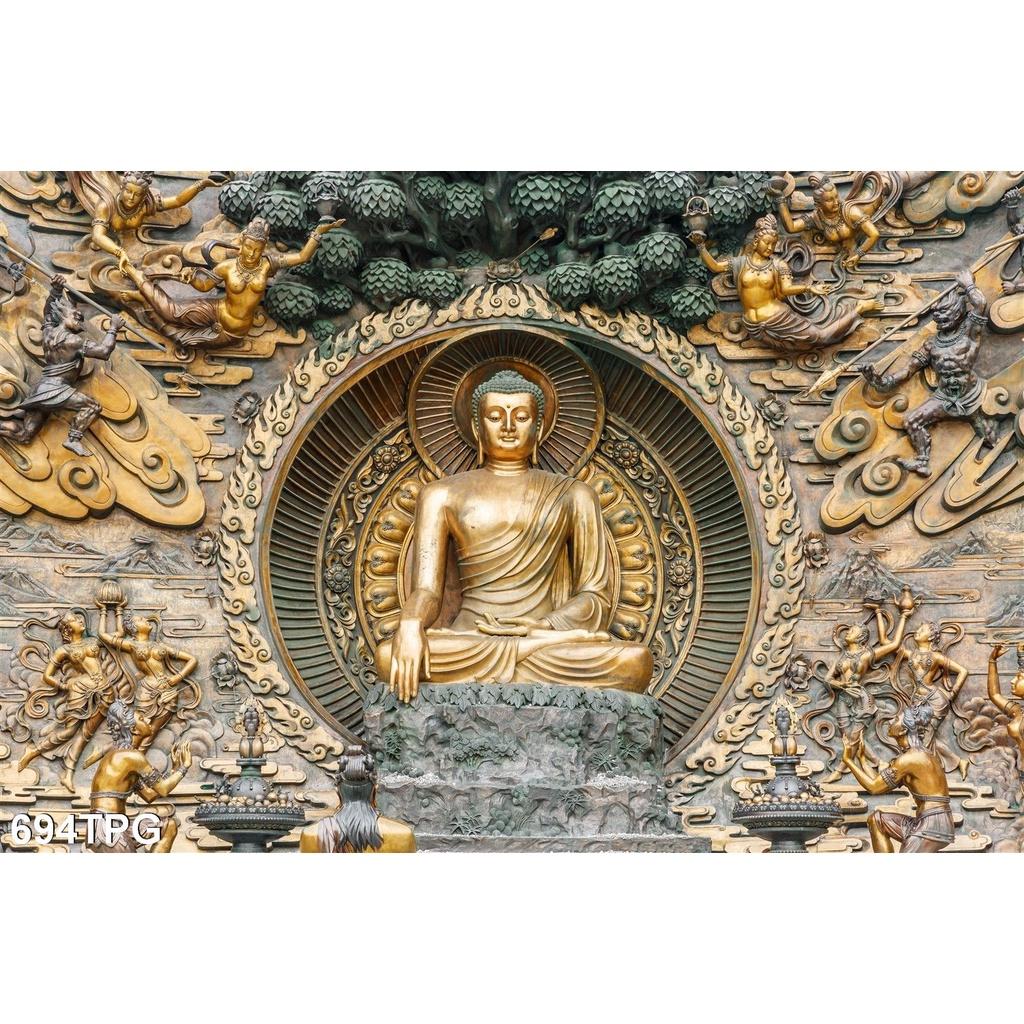 TRANH DÁN TƯỜNG 3D PHẬT
