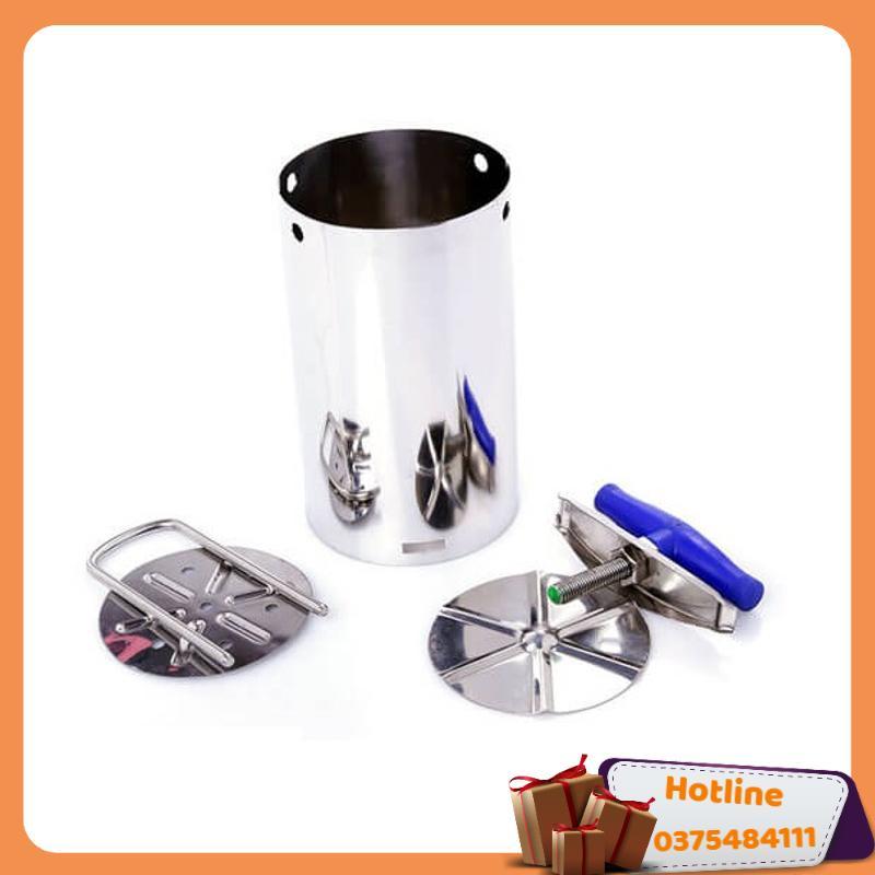Khuôn Làm Giò Chả 1Kg Inox 304 Sáng Bóng Hàng - Hàng Loại 1