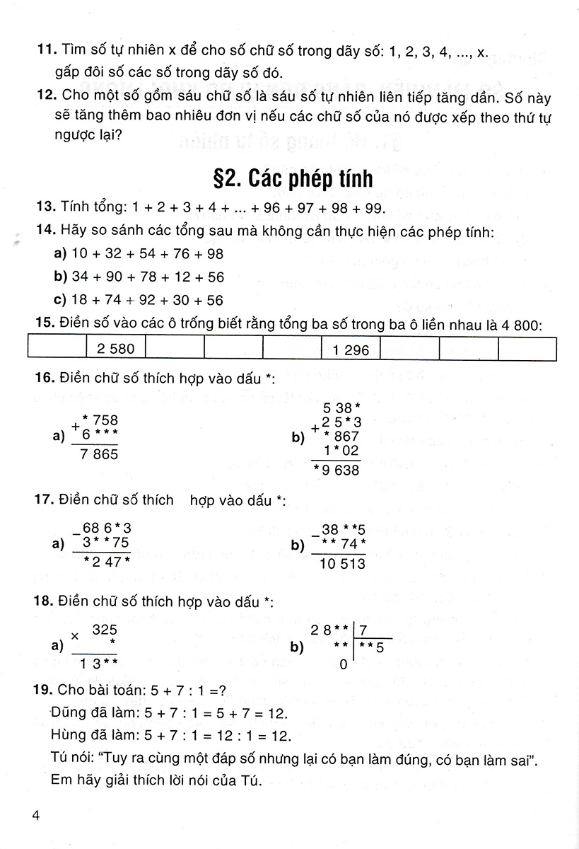 Bài Tập Cơ Bản Và Nâng Cao Toán 4  _HA