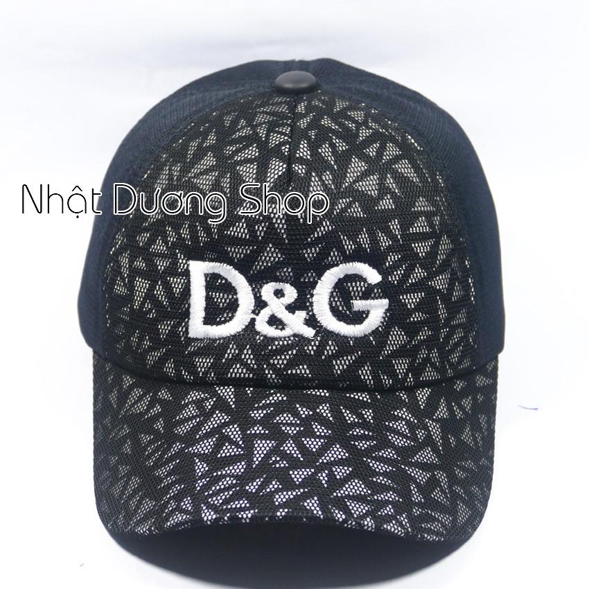 Nón kết lưới d&amp;g chất liệu lưới thoáng mát, tạo cảm giắc thoải mái cho người đội