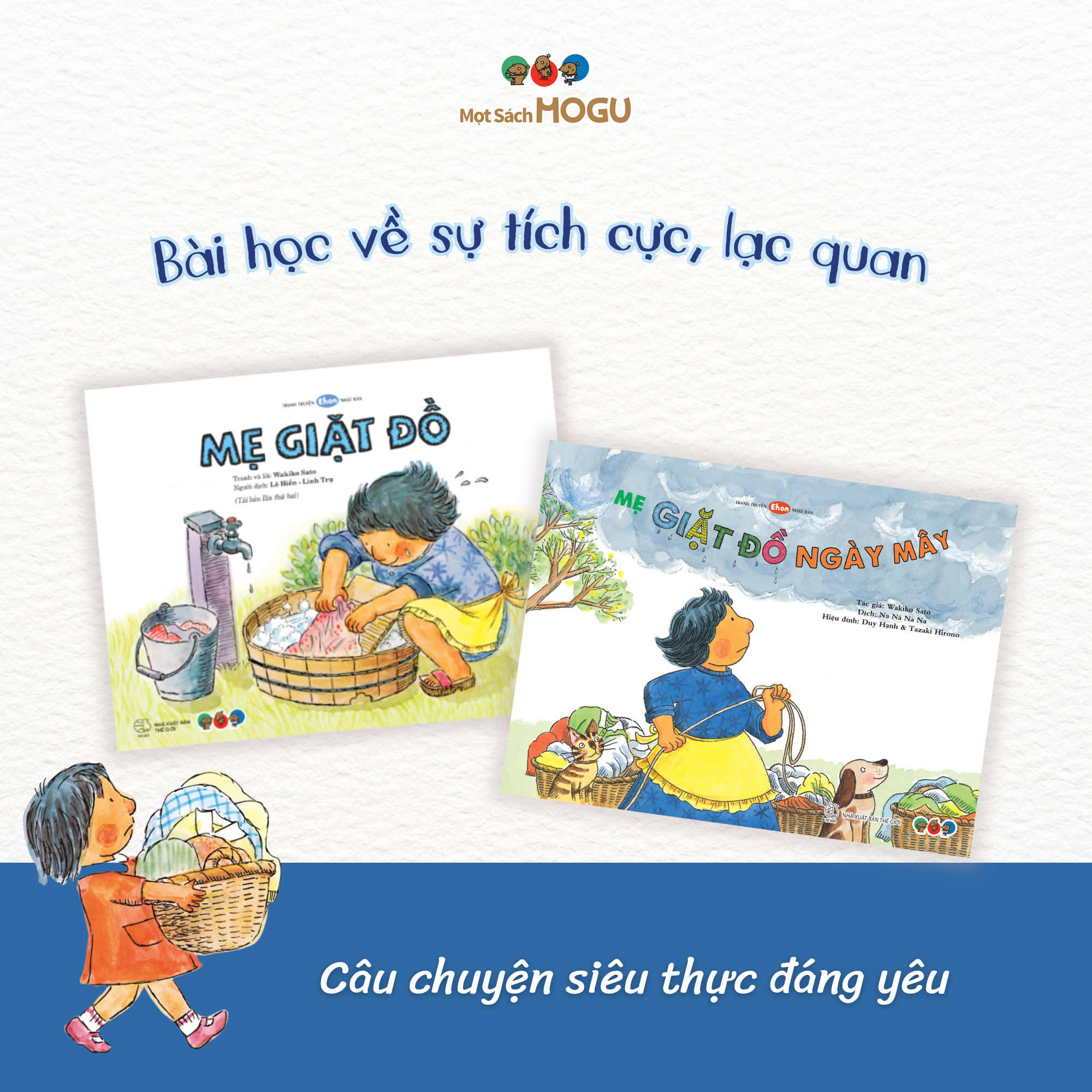 Truyện Ehon bé 3-4-5 tuổi - Bộ 2 cuốn Giúp mẹ việc nhà