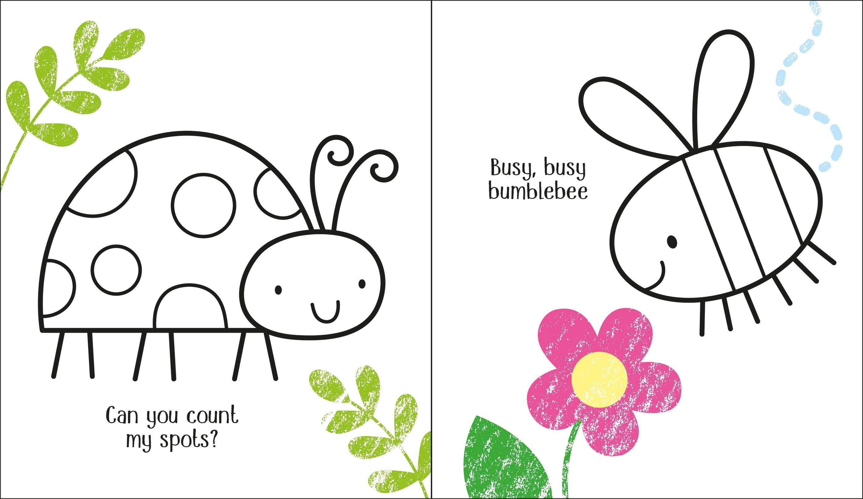 First Colouring Springtime