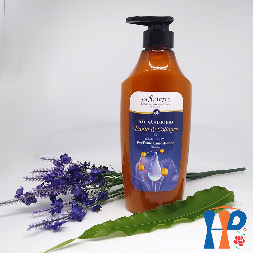 Dầu xả nước hoa Biotin & Collagen DrSoftly - Perfume Conditioner 500ml