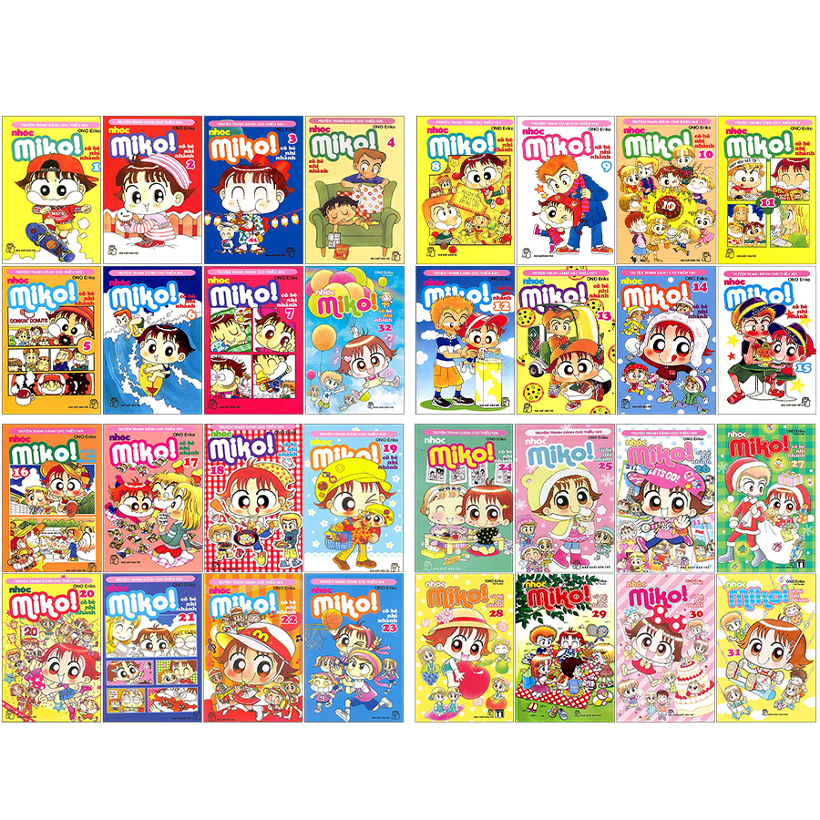 Boxset Nhóc Miko! Cô Bé Nhí Nhảnh