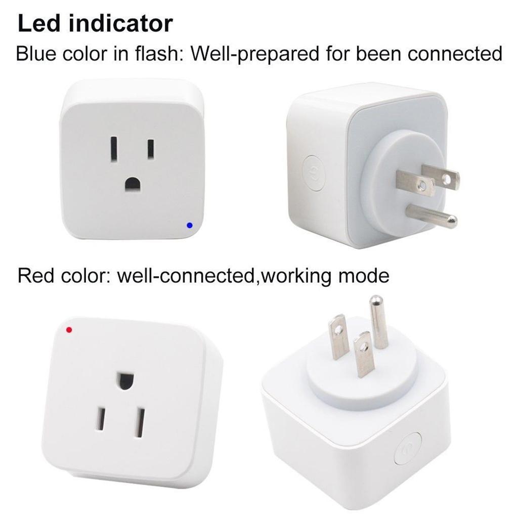 APP Mobile Phone Remote Control Switch Smart WiFi Socket Timer Power US Plug