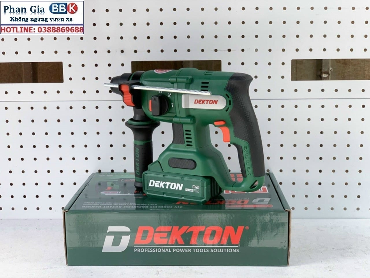 Thân máy Khoan Bê Tông Pin Dekton 2603