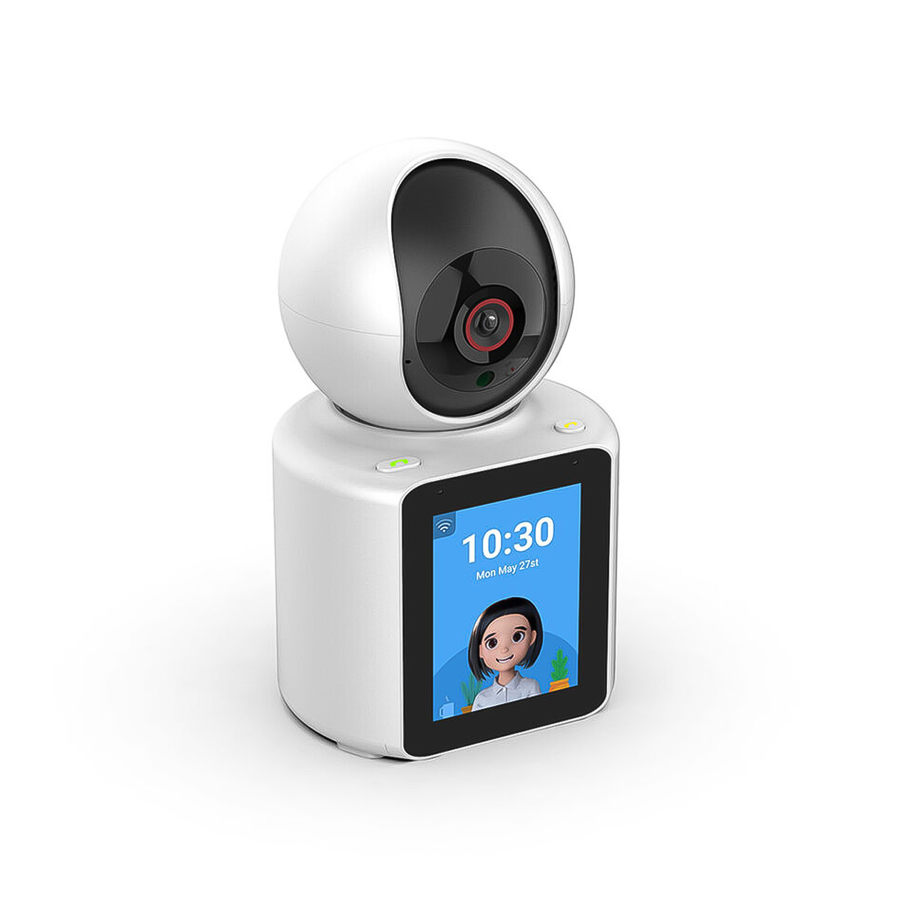Camera wifi trong nhà Vinetteam C31 màn hình IPS 2.8 inch siêu nét, Video call 2 Chiều, xoay 360 độ, công nghệ AI, hỗ trợ thẻ nhớ lên tới 128GB - hàng chính hãng