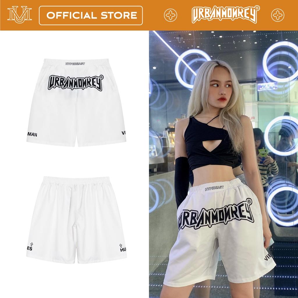 Quần Short URBAN MONKEY BAsic Trắng Thiết Kế Đơn Giản Thu Hút