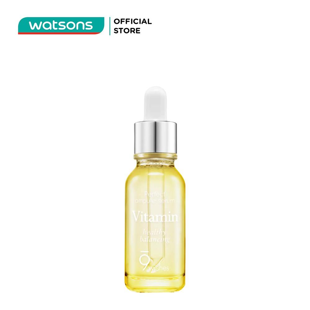 Tinh Chất 9 Wishes Mega Vitamin Ampule Serum Tái Tạo Và Ngăn Ngừa Lão Hóa Da 25ml