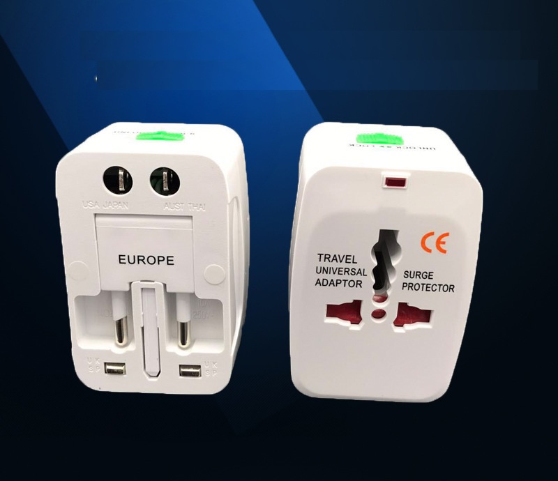 Ổ Cắm Điện Du Lịch Quốc Tế Đa Năng Tặng Kèm Túi Đựng