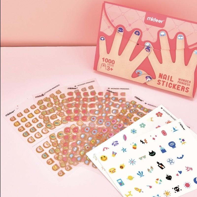 Nail Sticker Dán Móng Tay Giả Cho Bé Gái - Mideer Nail stickers